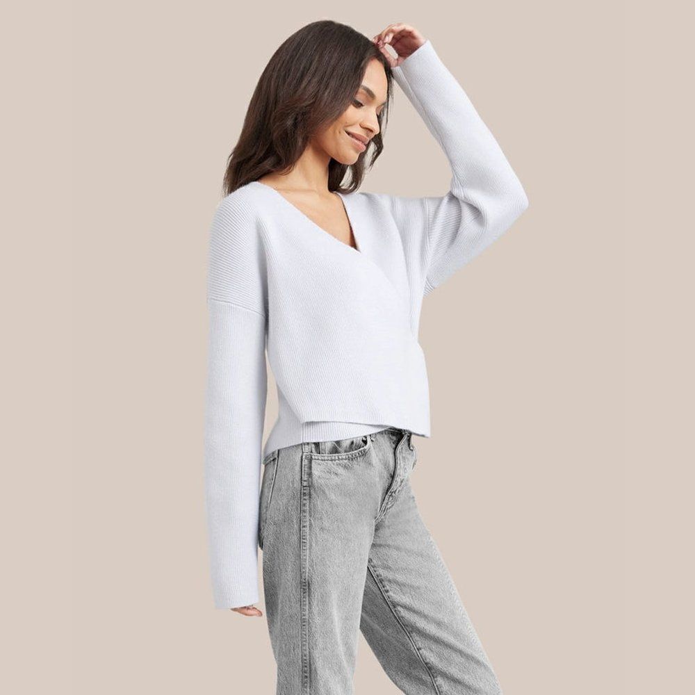 Modern Citizen Anika Cross-Front Sweater